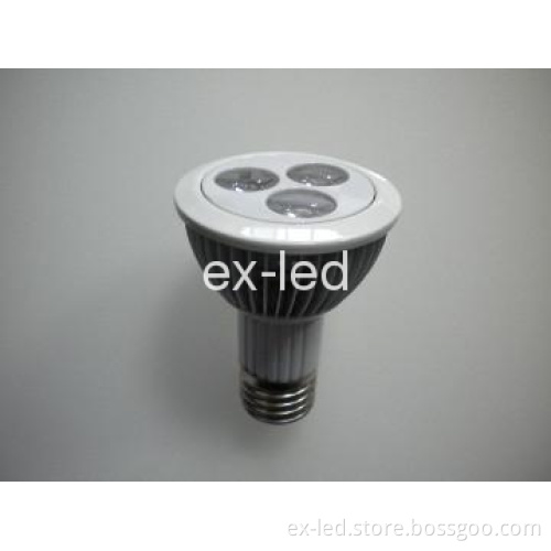 Excellent High Brightness LED E27 6W LED PAR20 Light